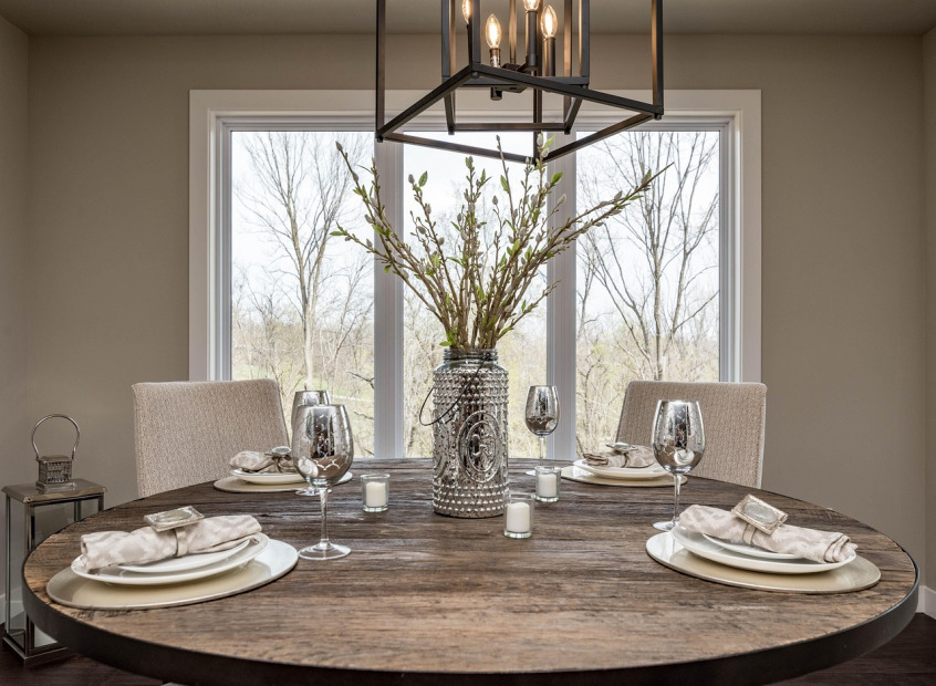 refined dining styling luxury home